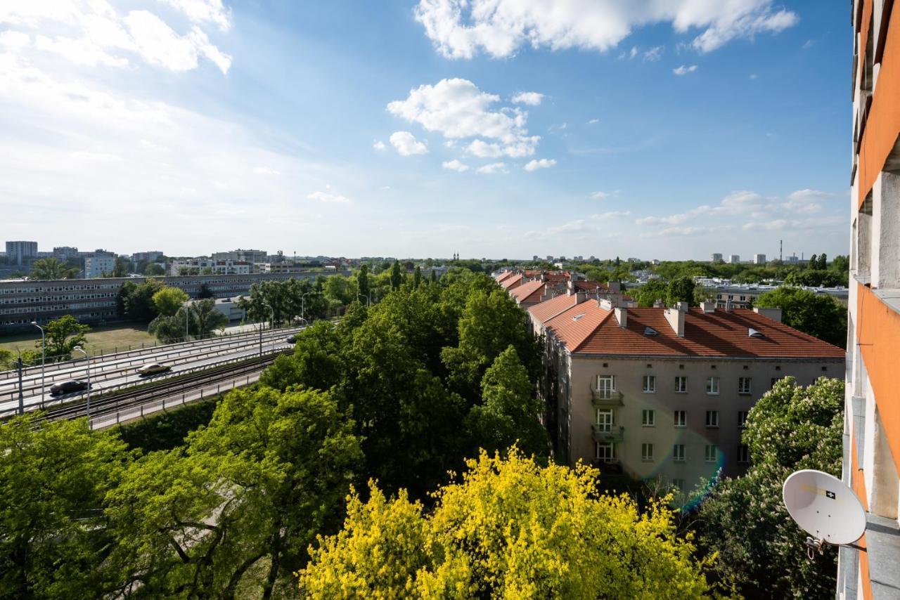 Metro Dworzec Gdanski Elegant Studio Appartement Warschau Buitenkant foto